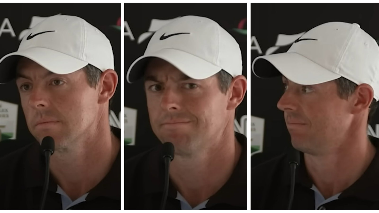 Watch Rory McIlroy's utterly hilarious reaction to Patrick Reed question